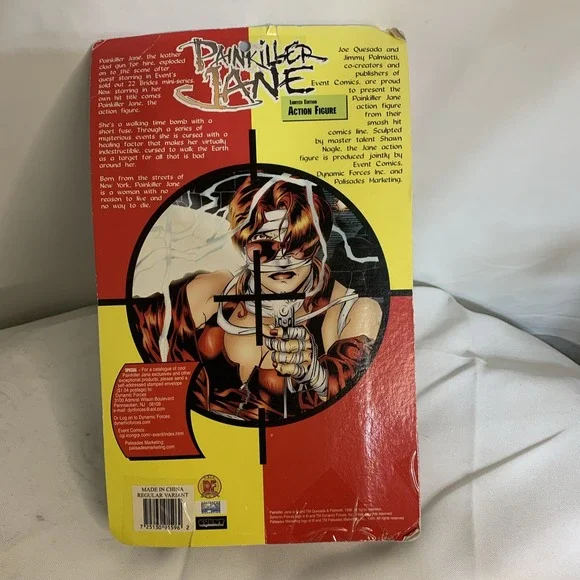 1998 Painkiller Jane Limited Edition Action Figure 90s‎ Vintage Dynamic Forces - Picture 5 of 5